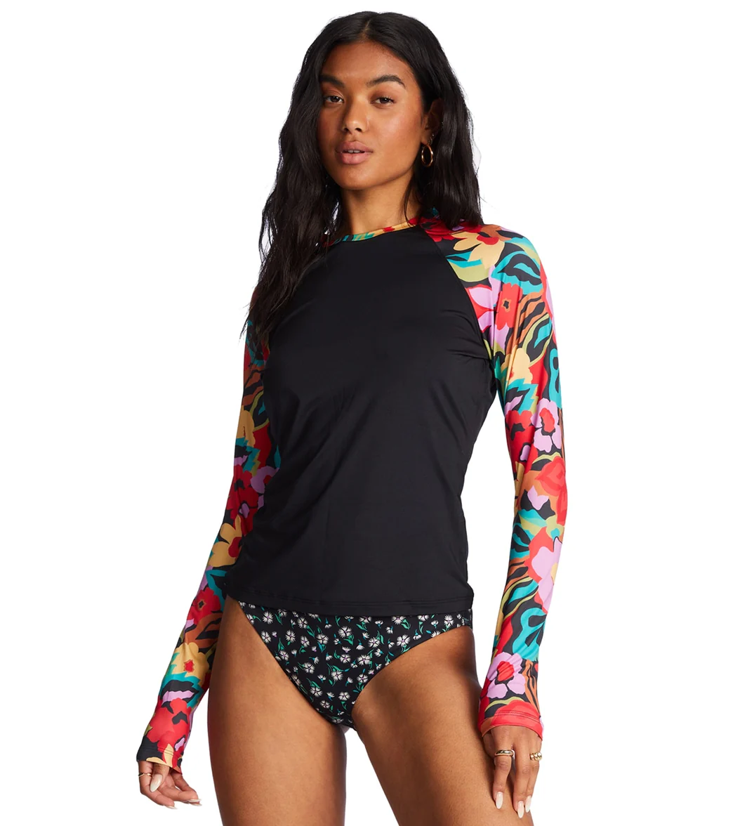 Billabong Women's Islands Away Long Sleeve UPF 50 Rash Guard - Image 7