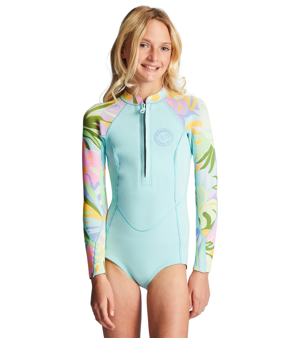 Billabong Youth 2mm Salty Dayz Long Sleeve Springsuit Wetsuit - Image 5