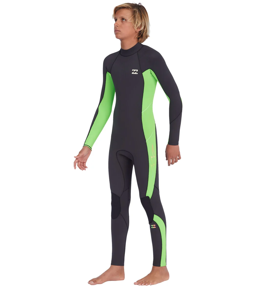 Billabong Youth 3/2mm Absolute GBS Back Zip Fullsuit Wetsuit - Image 6