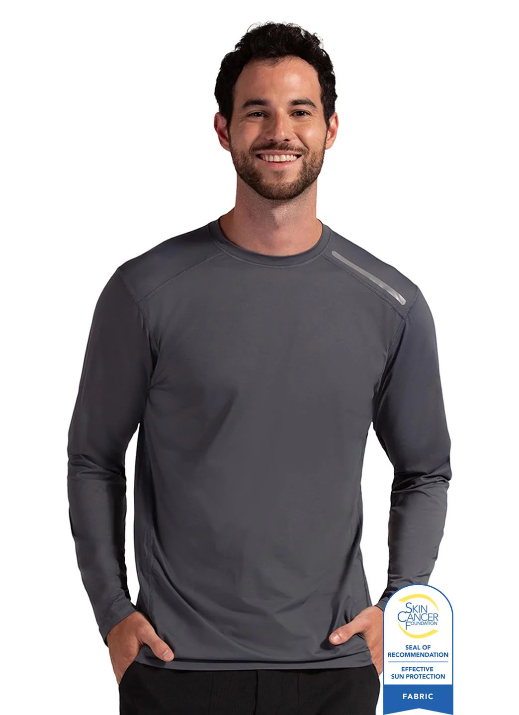 Bloq UV Men's Jet Long Sleeve UPF 50 Tee - Image 12