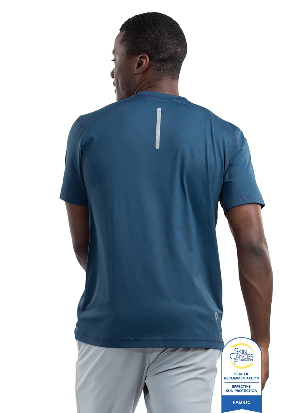 Bloq UV Men's Short Sleeve Crew UPF 50 Swim Shirt - Image 4