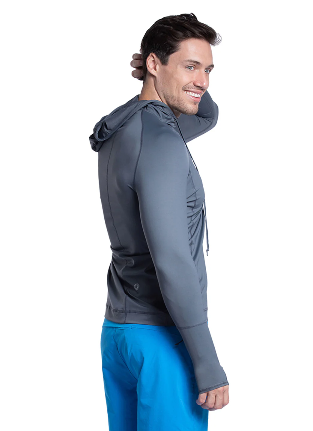 Bloq UV Unisex UPF 50 Pullover Hooded Swim Shirt - Image 10
