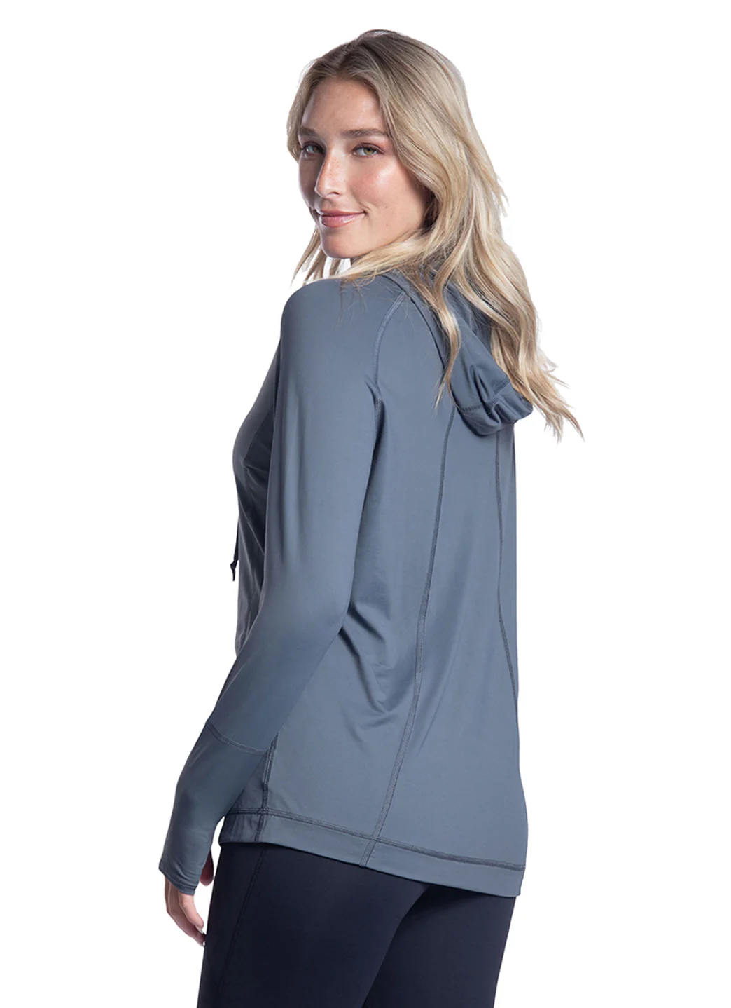 Bloq UV Unisex UPF 50 Pullover Hooded Swim Shirt - Image 11