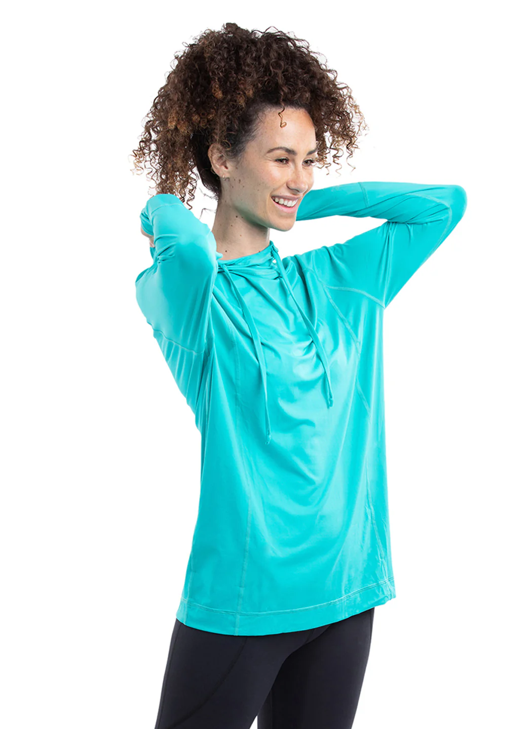 Bloq UV Unisex UPF 50 Pullover Hooded Swim Shirt - Image 21