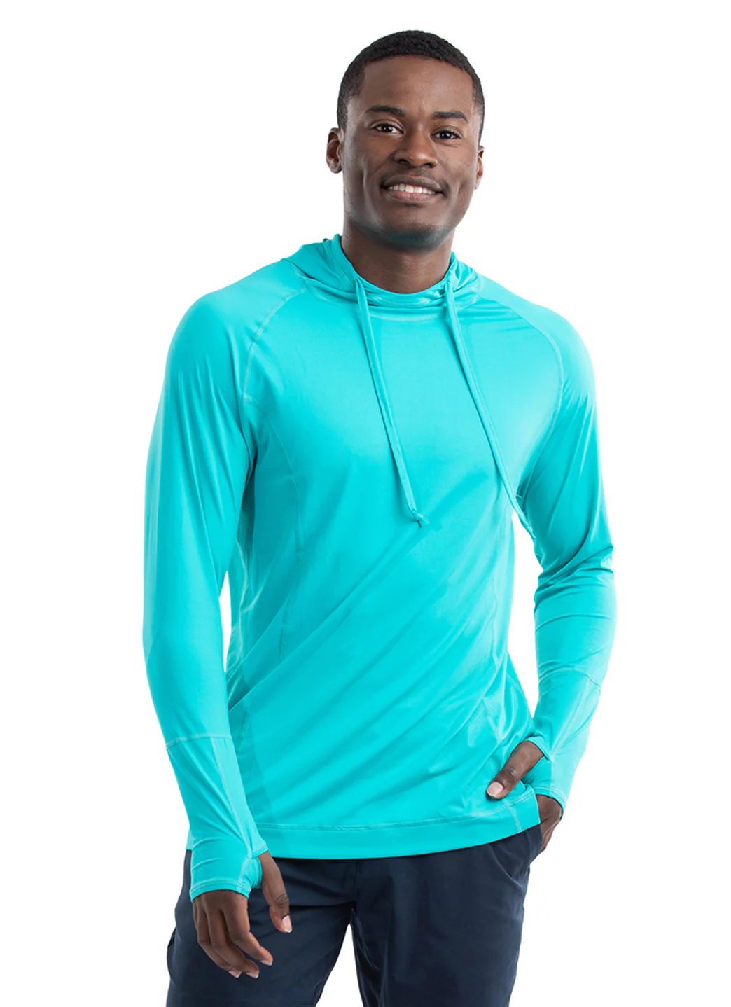 Bloq UV Unisex UPF 50 Pullover Hooded Swim Shirt - Image 23