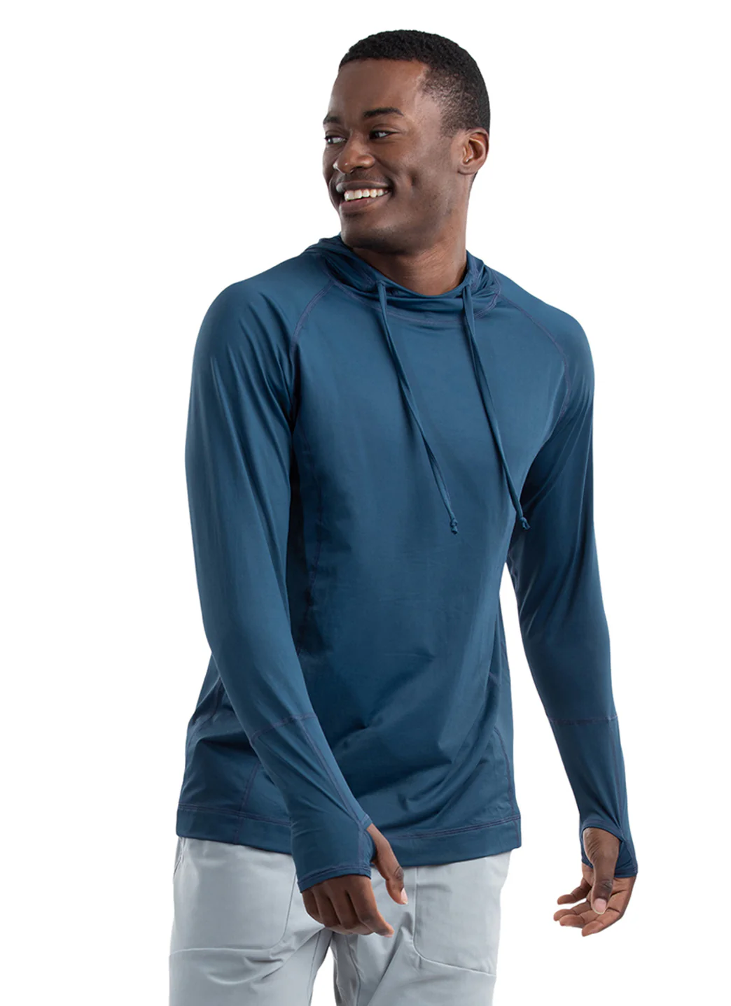 Bloq UV Unisex UPF 50 Pullover Hooded Swim Shirt - Image 32