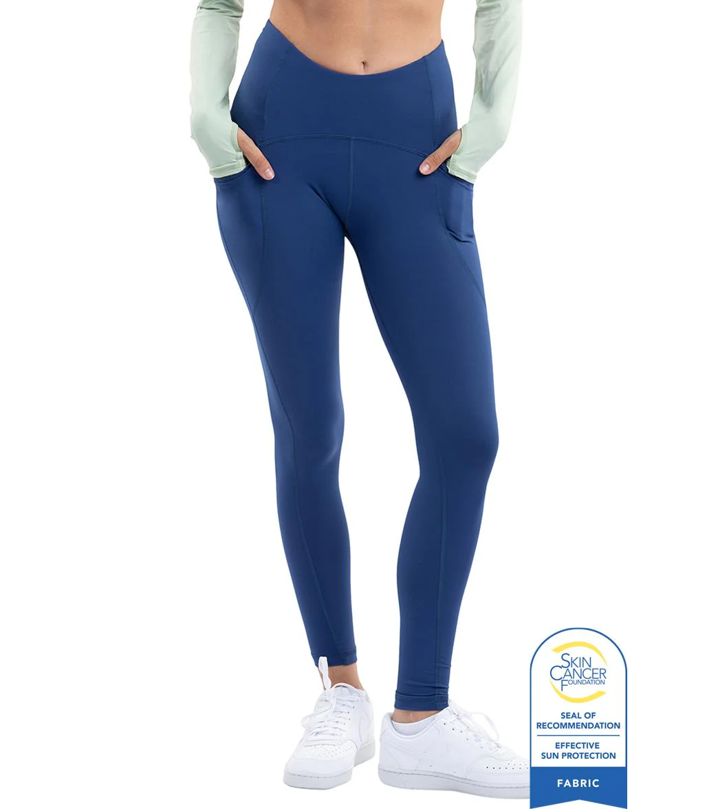 Bloq UV Women's Compression Long Leggings - Image 12