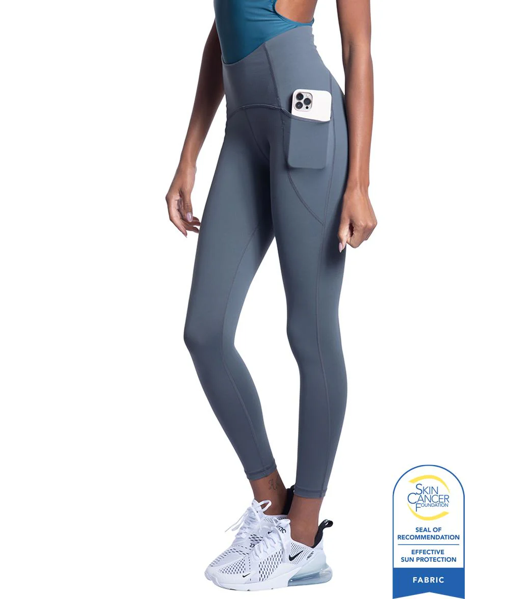 Bloq UV Women's Compression Long Leggings - Image 4