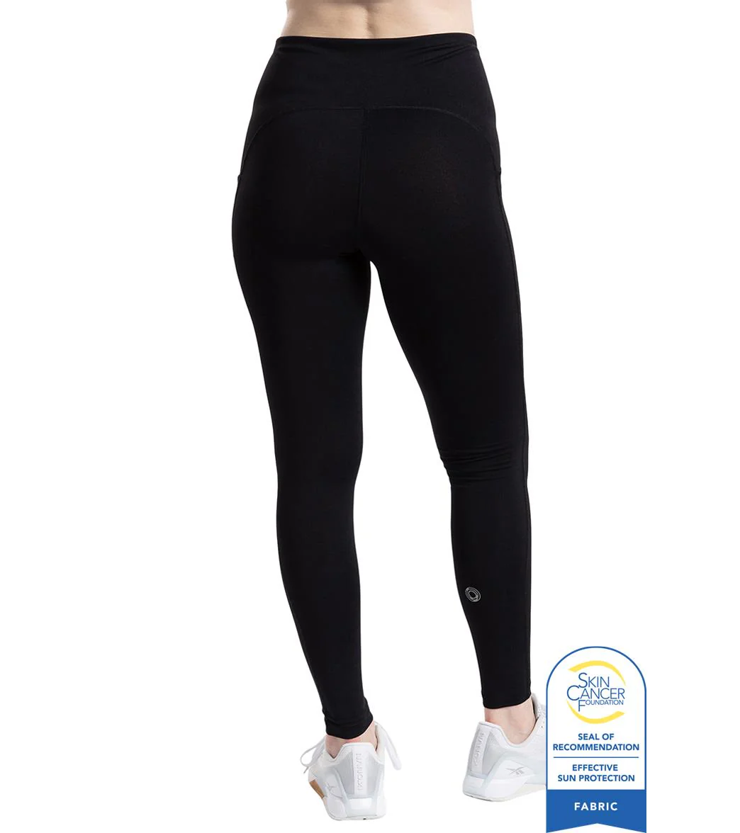Bloq UV Women's Compression Long Leggings - Image 9