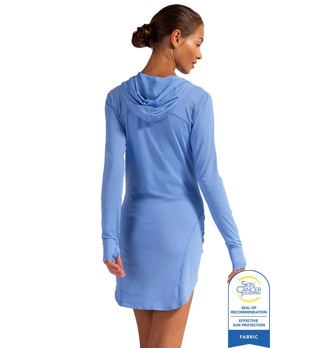 Bloq UV Women's Hooded Long Sleeve UPF 50 Sun Dress - Image 3