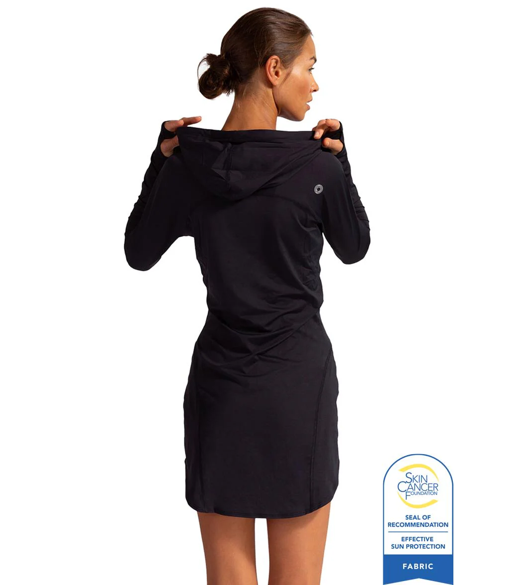 Bloq UV Women's Hooded Long Sleeve UPF 50 Sun Dress - Image 31