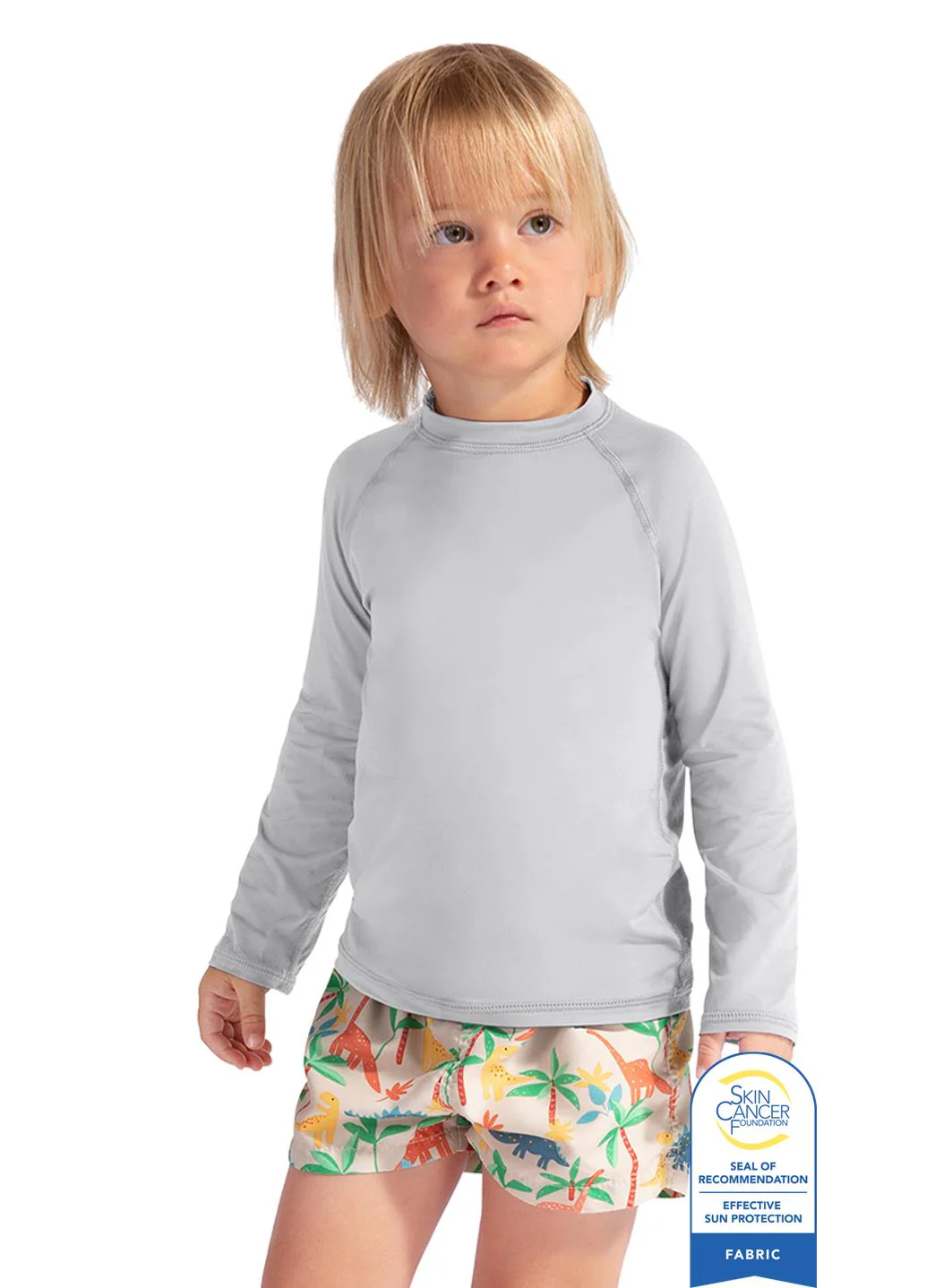 Bloq UV Youth Crew Neck Long Sleeve UPF 50 Swim Shirt - Image 23