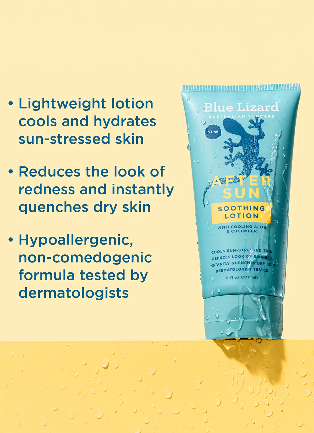 Blue Lizard After Sun Soothing Lotion Tube 6 oz - Image 4