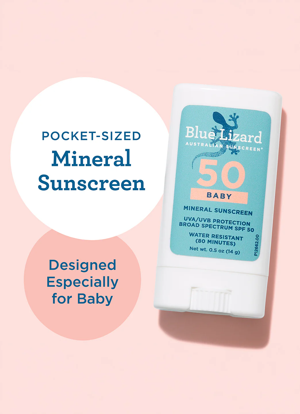 Blue Lizard Baby Mineral SPF 50 Sunscreen Stick 0.5 oz - Image 5