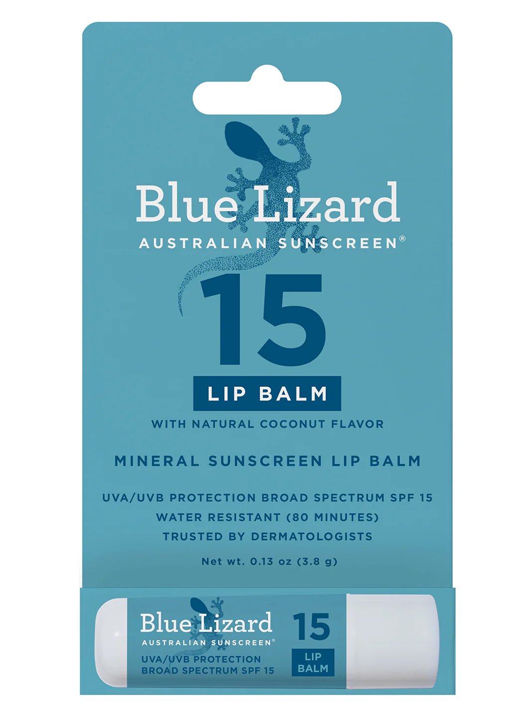 Blue Lizard Mineral SPF 15+ Lip Balm 0.13 oz