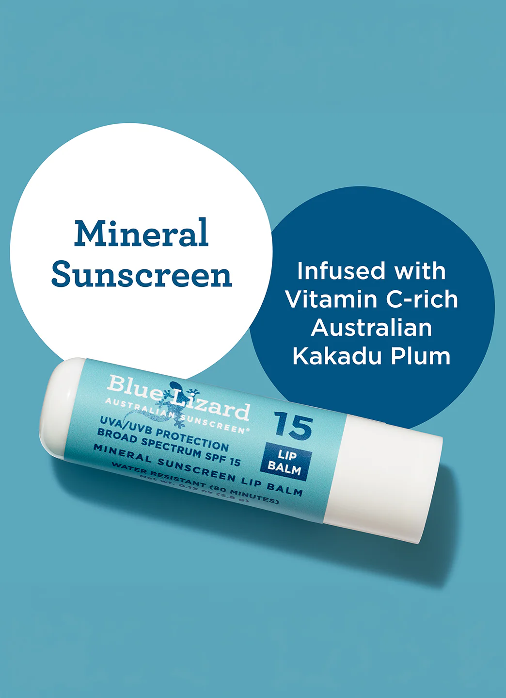 Blue Lizard Mineral SPF 15+ Lip Balm 0.13 oz - Image 4