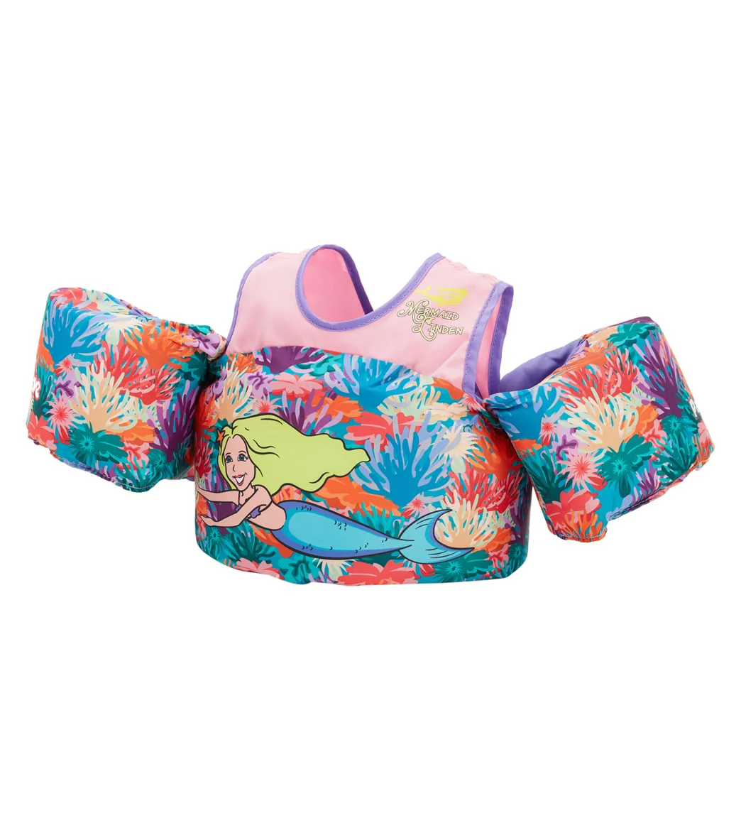 Body Glove Kid's Mermaid Linden Paddle Pals USCG Swim Vest - Image 5