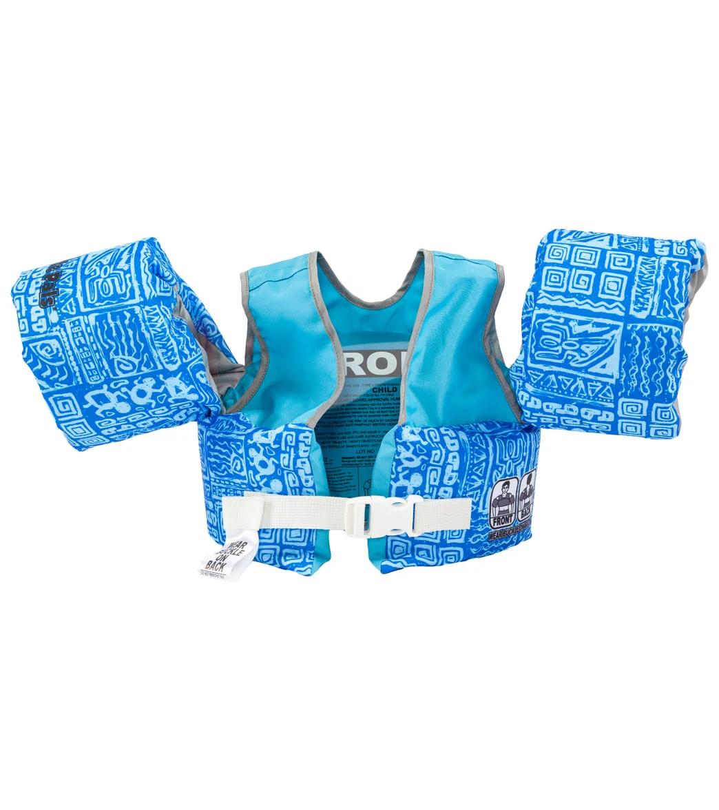 Body Glove Kids' Paddle Pals Ahoy USCG Swim Vest - Image 2