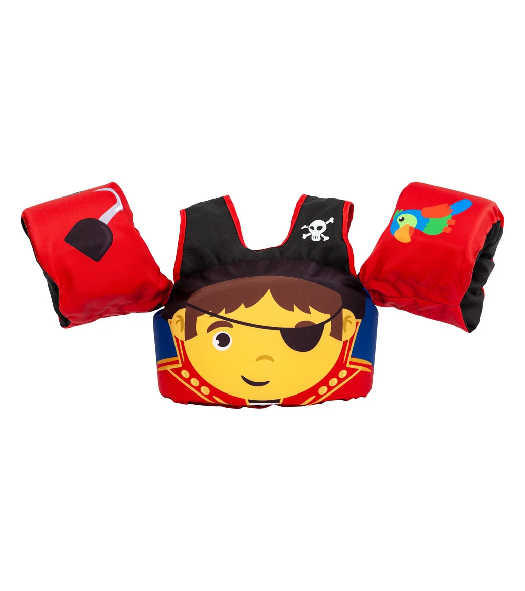 Body Glove Kids' Paddle Pals Ahoy USCG Swim Vest - Image 8