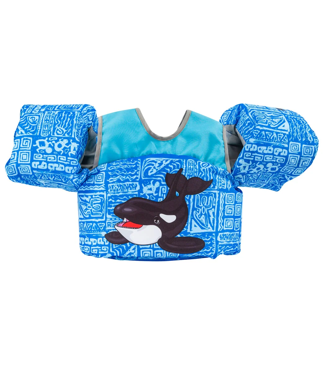 Body Glove Kids' Paddle Pals Ahoy USCG Swim Vest - Image 9