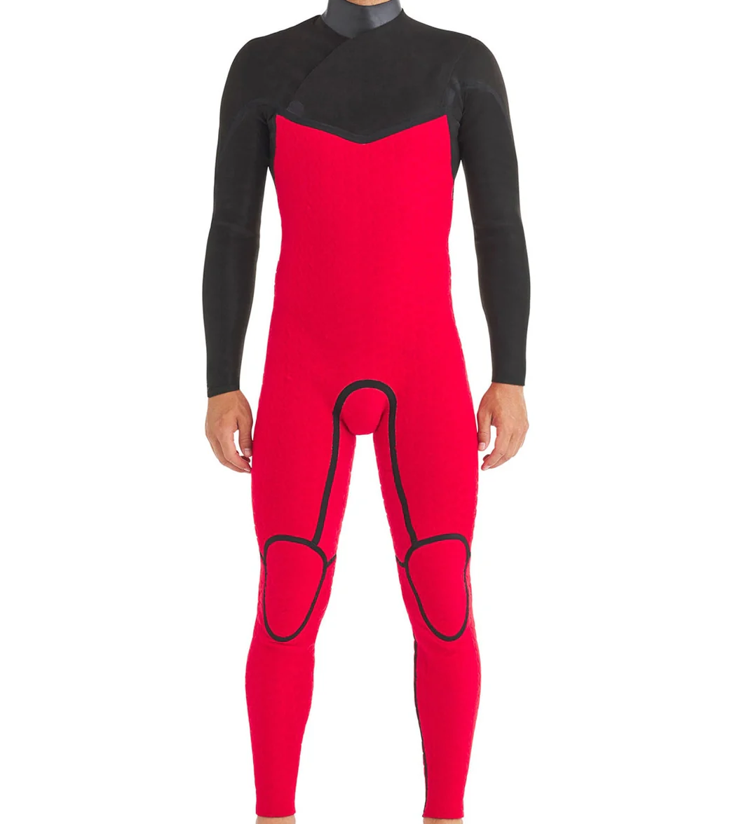 Body Glove Men's Red Cell 4/3mm Chest Zip Full Wetsuit - Image 3