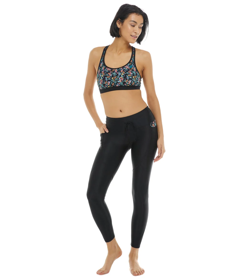 Body Glove Women's Abloom Hegemone UPF 50 Rash Guard Legging - Image 4