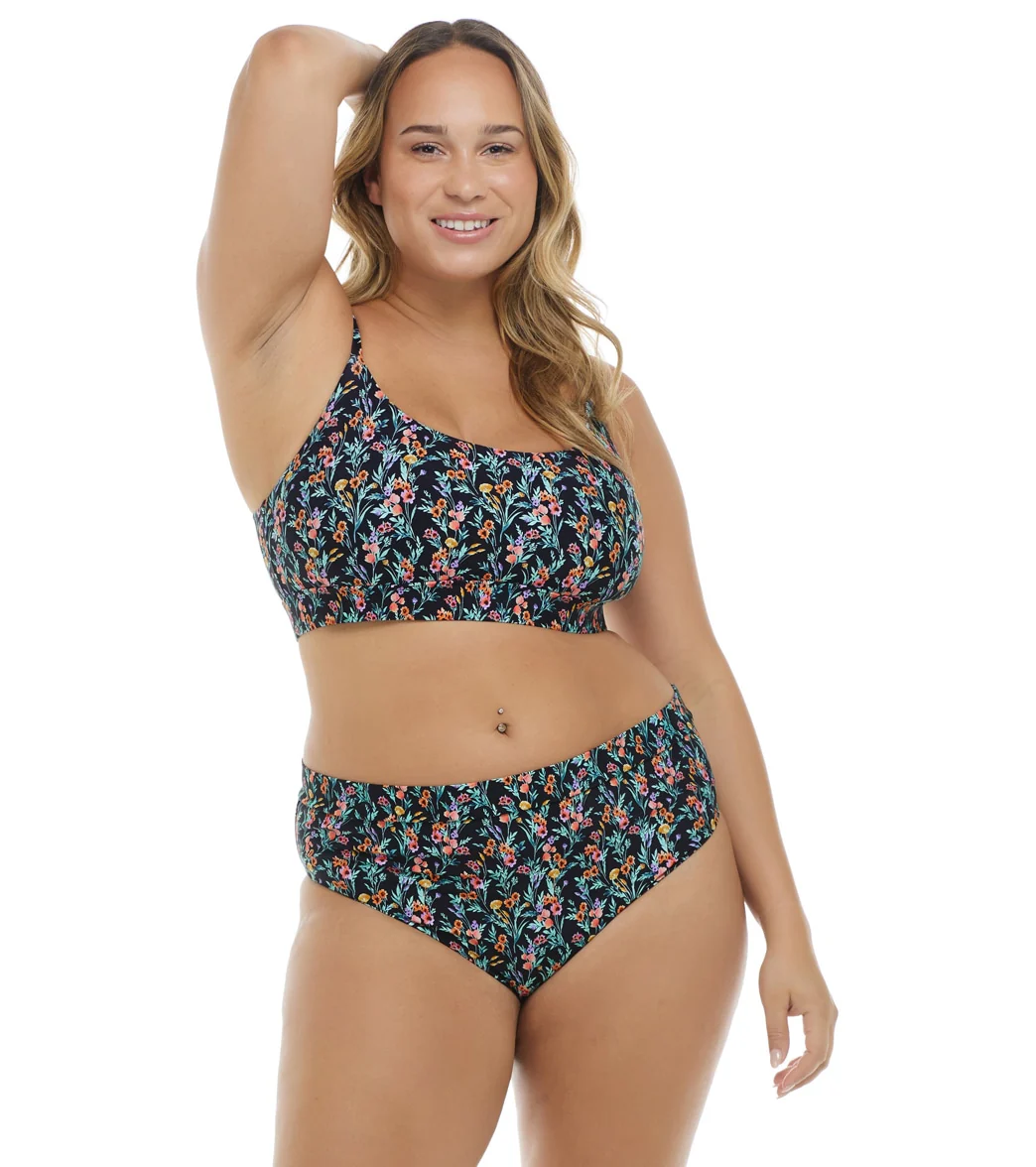 Body Glove Women's Abloom Marlee High Waisted Bikini Bottom - Image 6