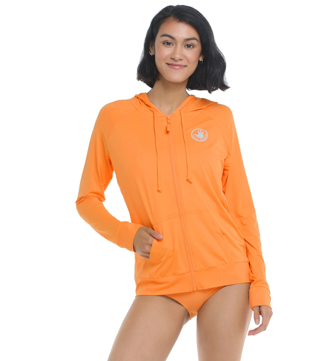 Body Glove Women's Adeline Long Sleeve Hoodie UPF 50 Rash Guard - Image 12