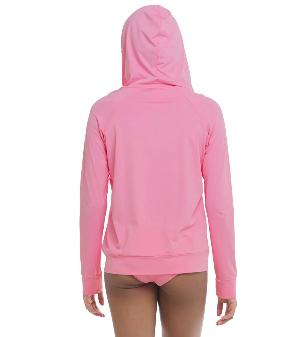 Body Glove Women's Adeline Long Sleeve Hoodie UPF 50 Rash Guard - Image 15