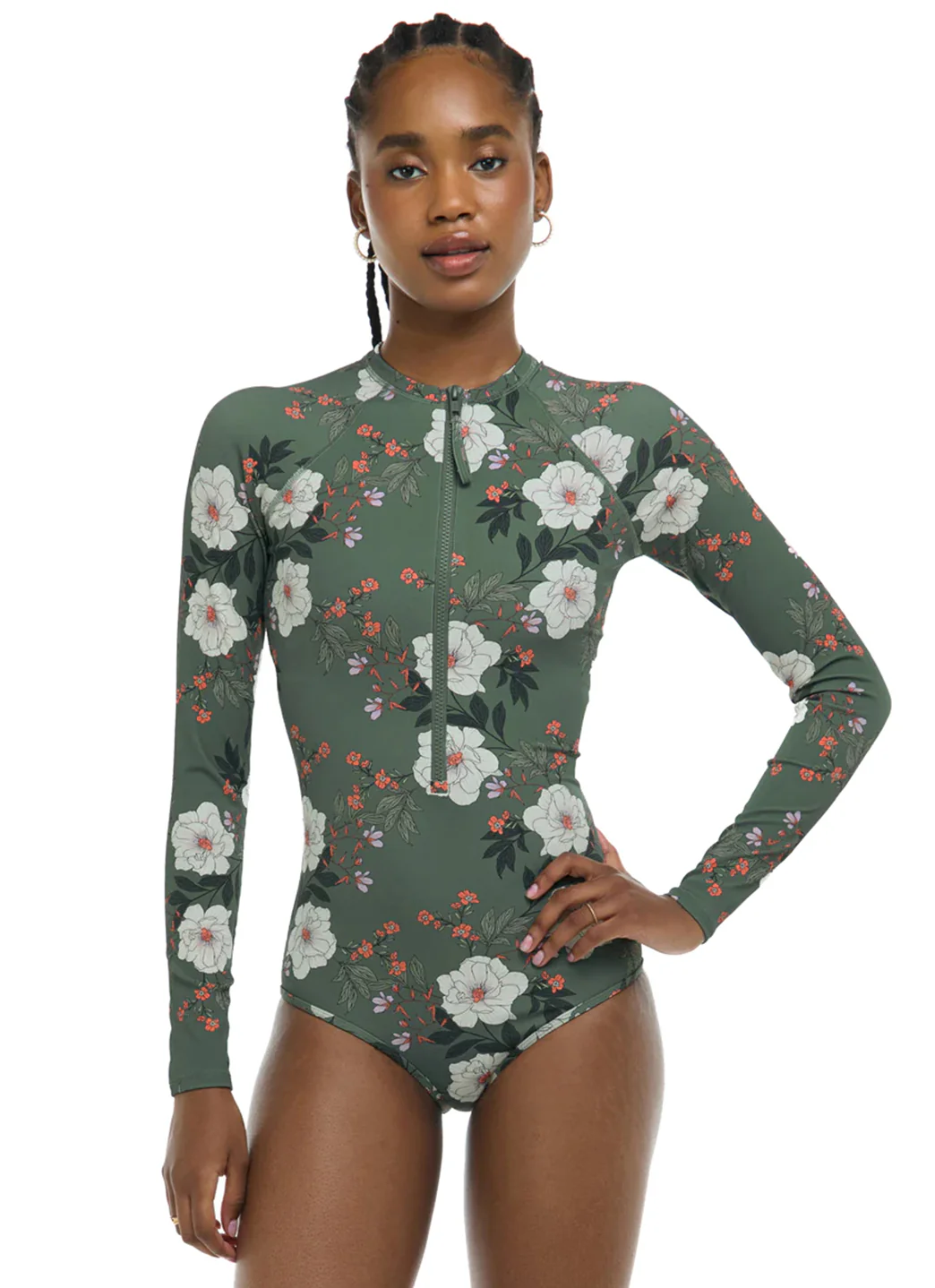 Body Glove Women's Aurora Chanel Long Sleeve One Piece Swimsuit - Image 3