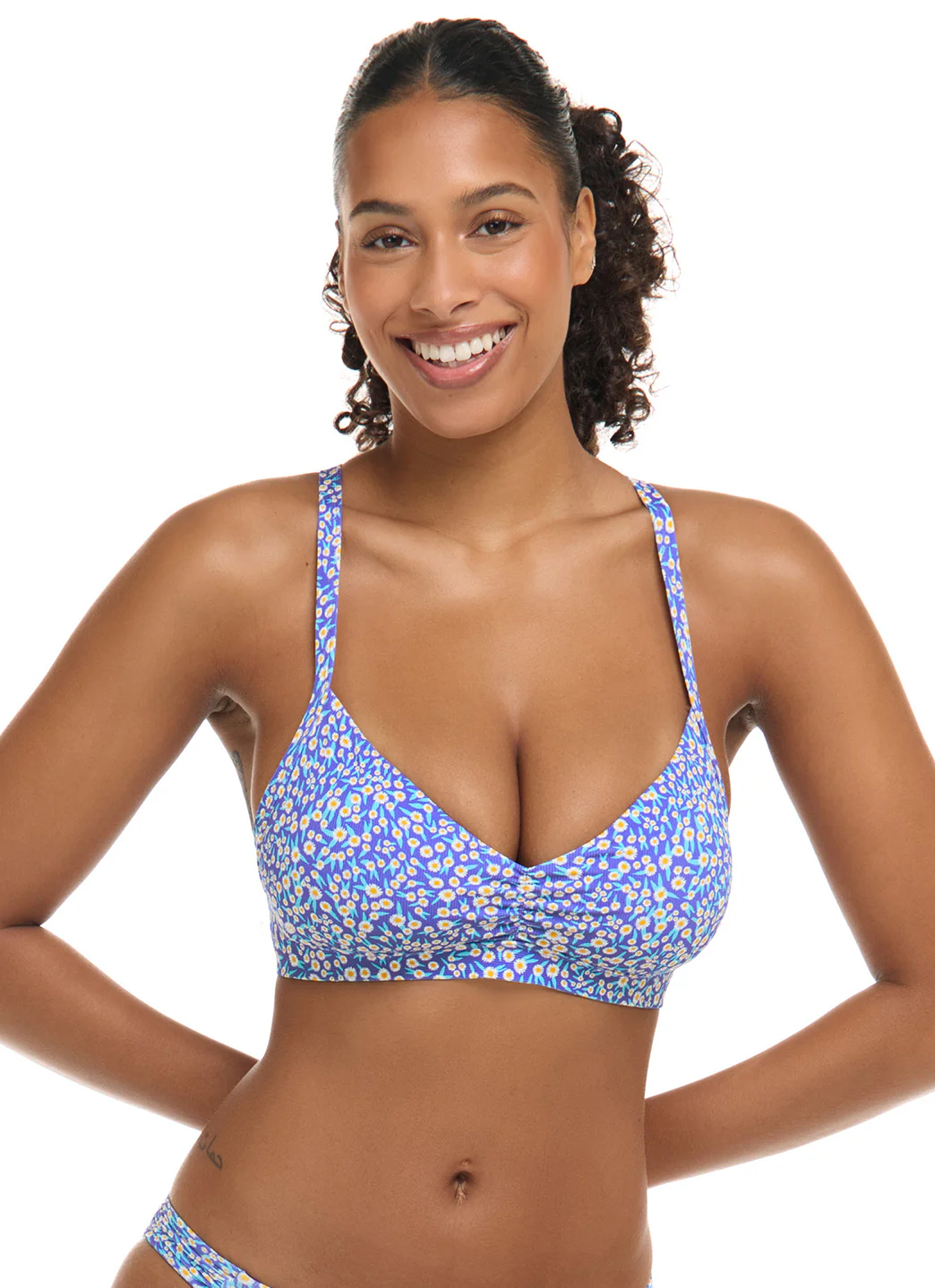 Body Glove Women's Bellium Drew Tie Back Bikini Top (D-F Cup) - Image 2
