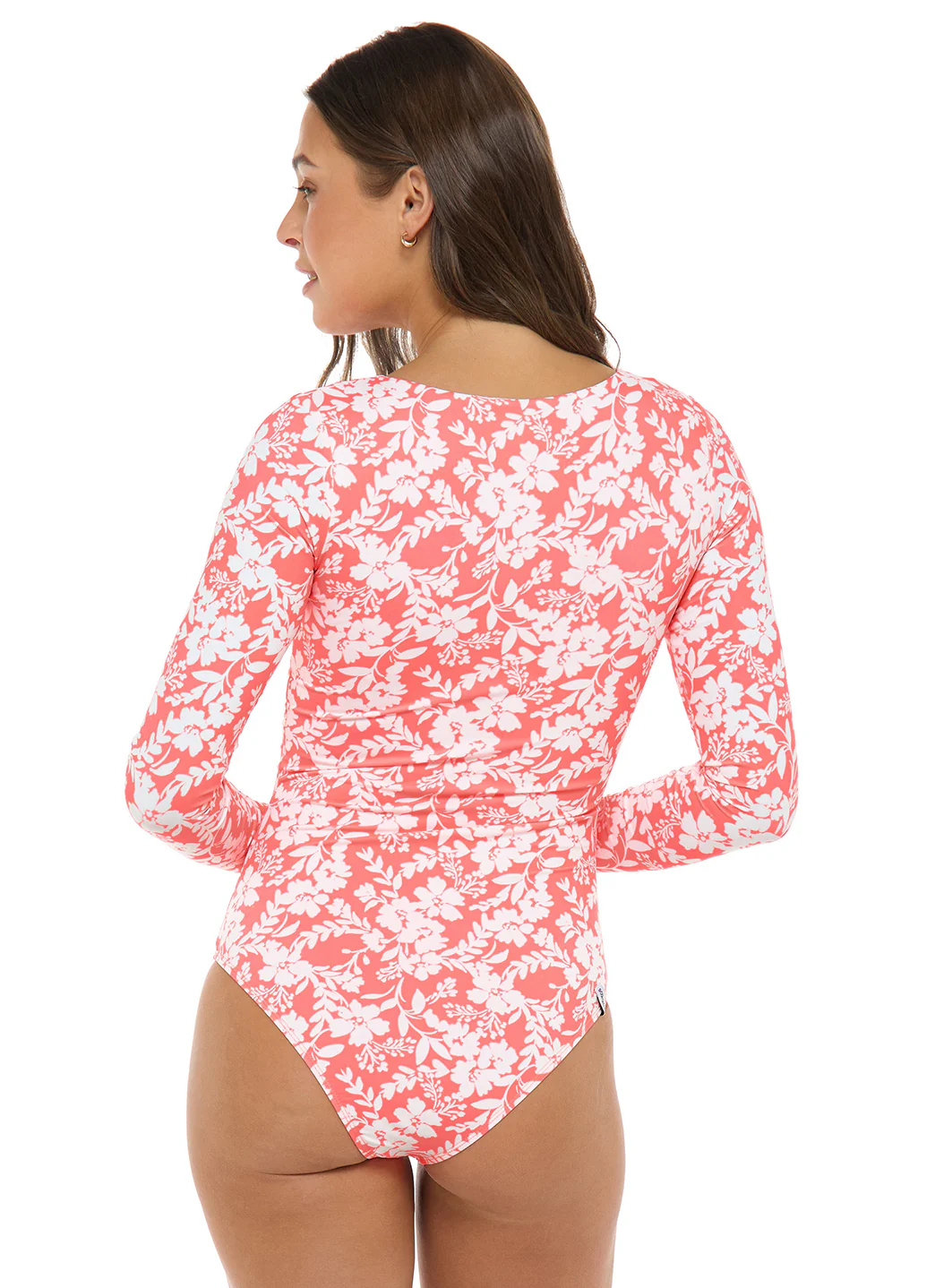 Body Glove Women's Blooms Allegra Long Sleeve UPF 50 One Piece Paddle Suit Swimsuit - Image 5