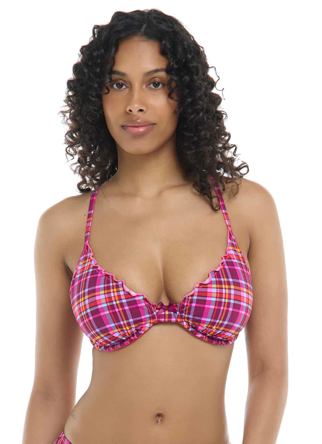 Body Glove Women's Bonnie Solo 2 Way Tie Back Bikini Top (D-F Cup) - Image 3