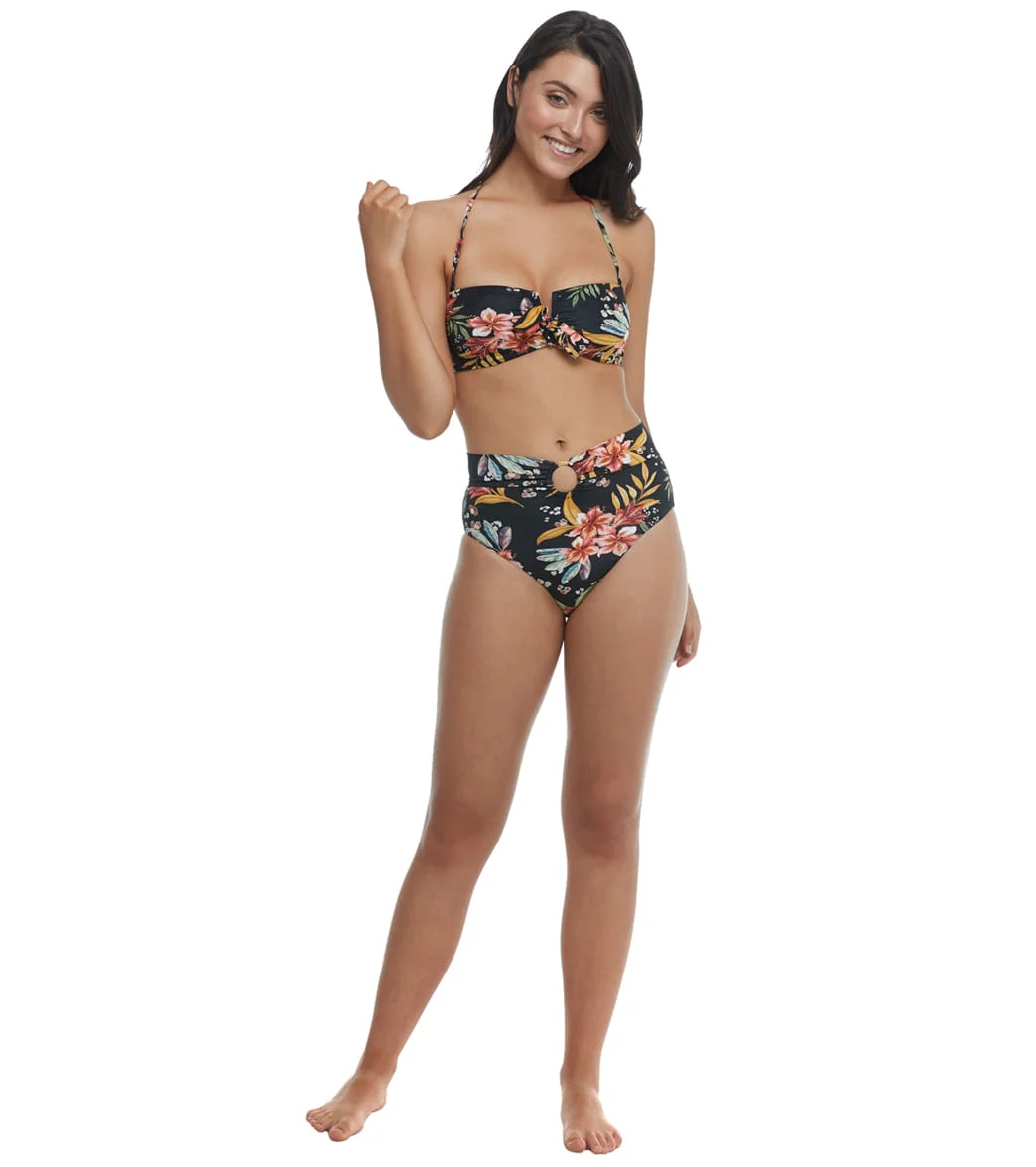 Body Glove Women's Incognito Woodstock High Waisted Bikini Bottom - Image 4
