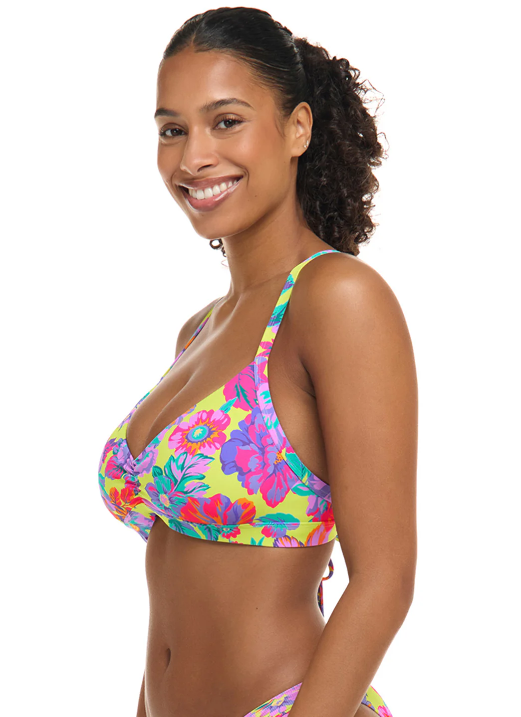 Body Glove Women's Romy Drew Tie Back Bikini Top (D-F Cup) - Image 3