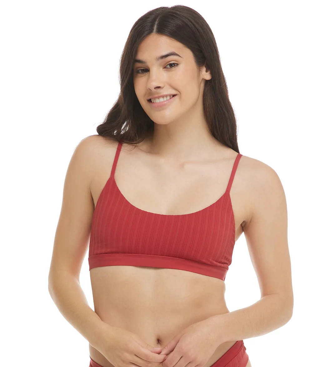 Body Glove Women's Senses Aro Ribbed Bralette Bikini Top - Image 6