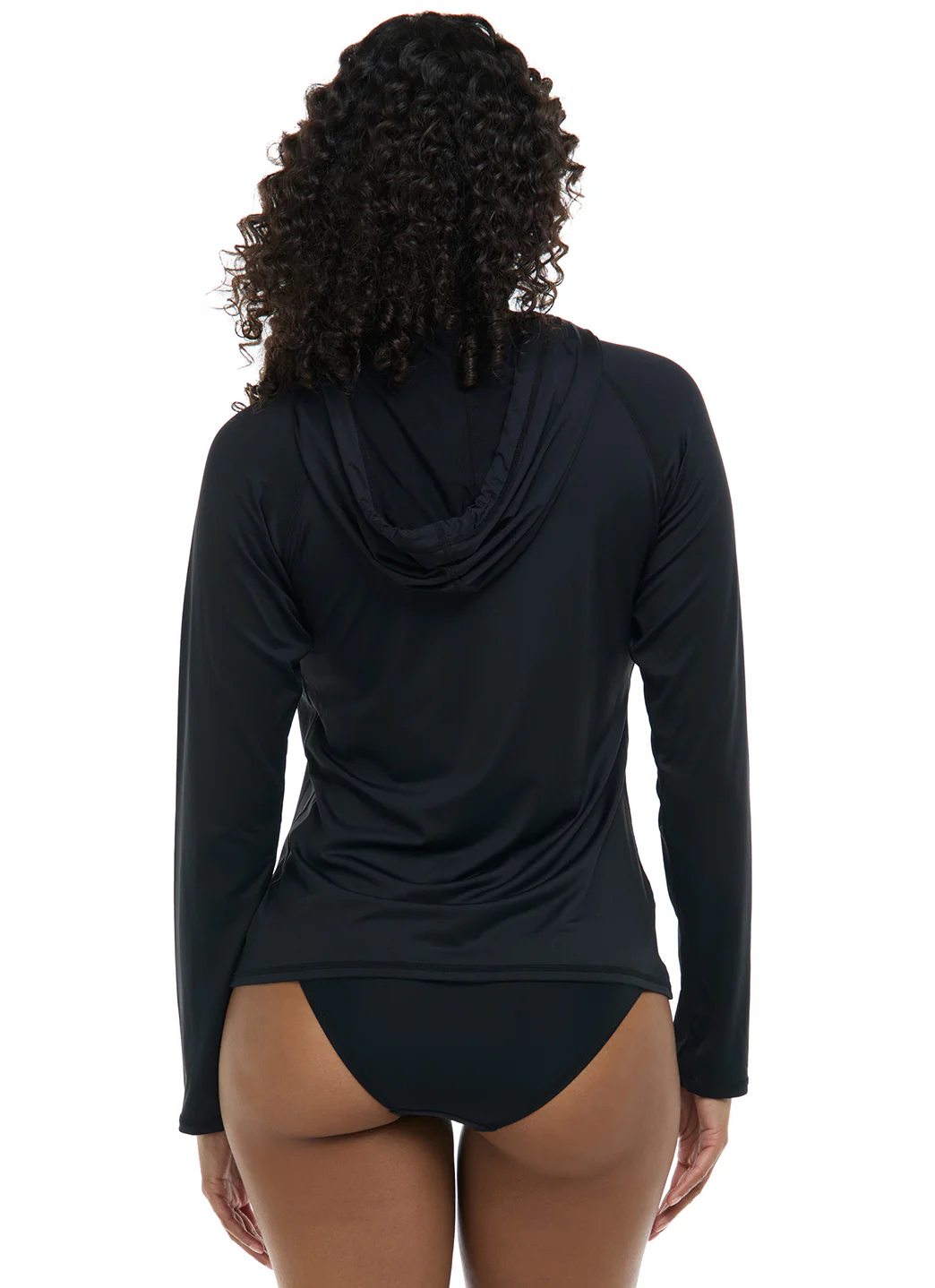 Body Glove Women's Smoothies Barbara Longsleeve UPF 50 Hooded Rash Guard - Image 37
