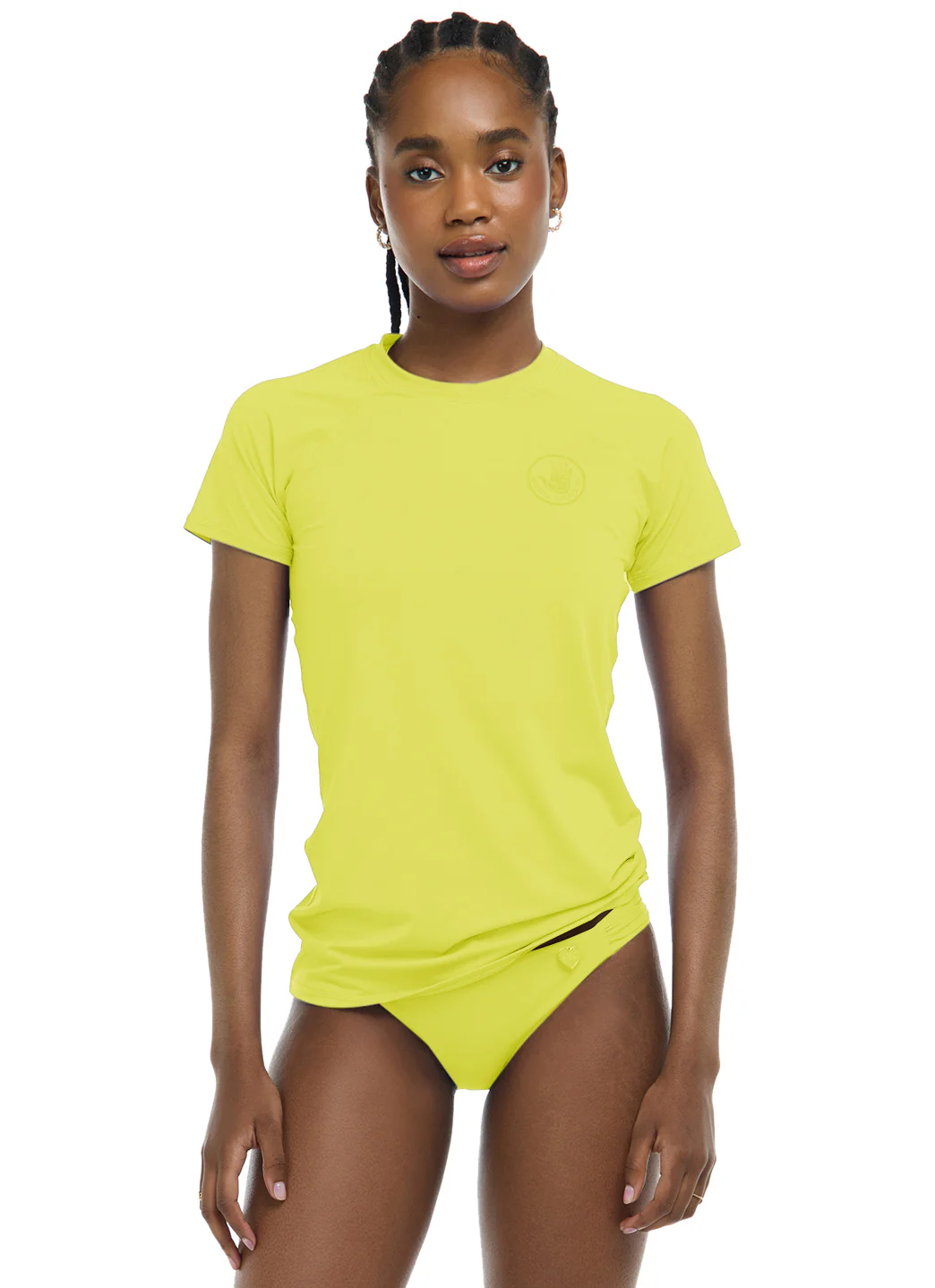 Body Glove Women's Smoothies In Motion Short Sleeve Rashguard - Image 2