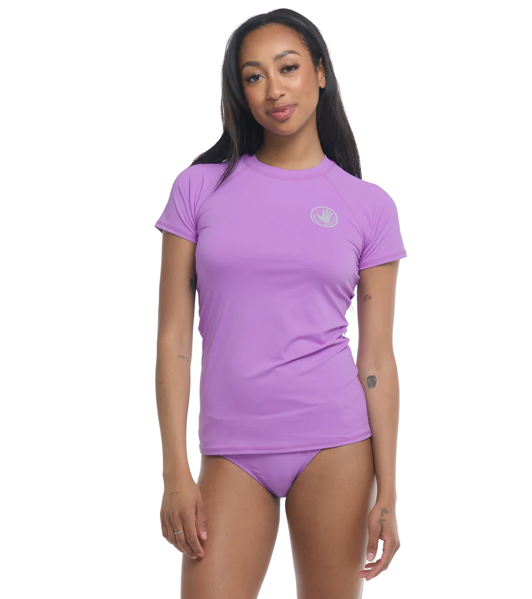 Body Glove Women's Smoothies In Motion Short Sleeve Rashguard - Image 42