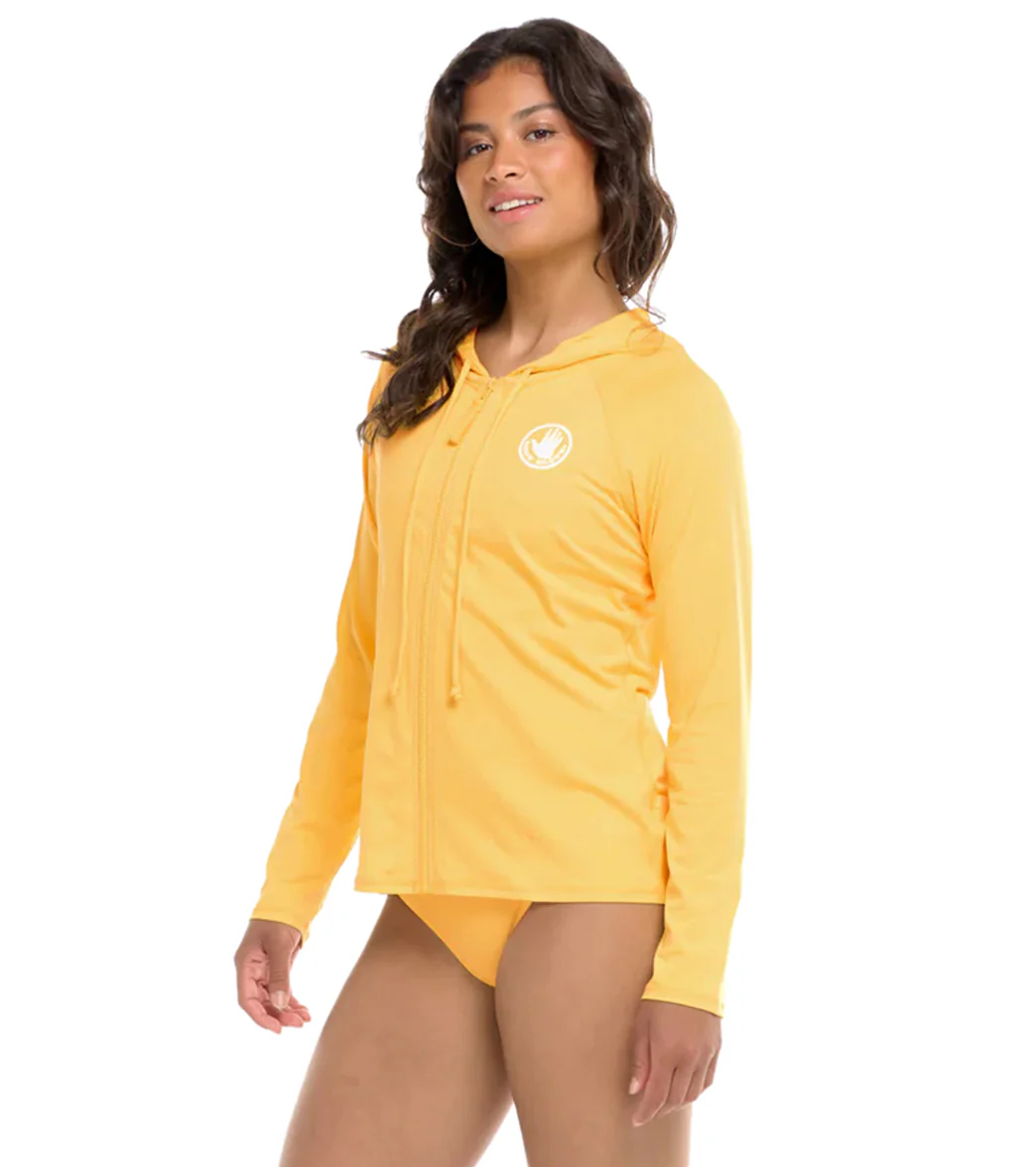 Body Glove Women's Smoothies Mandie Hoodie Rash Guard - Image 32