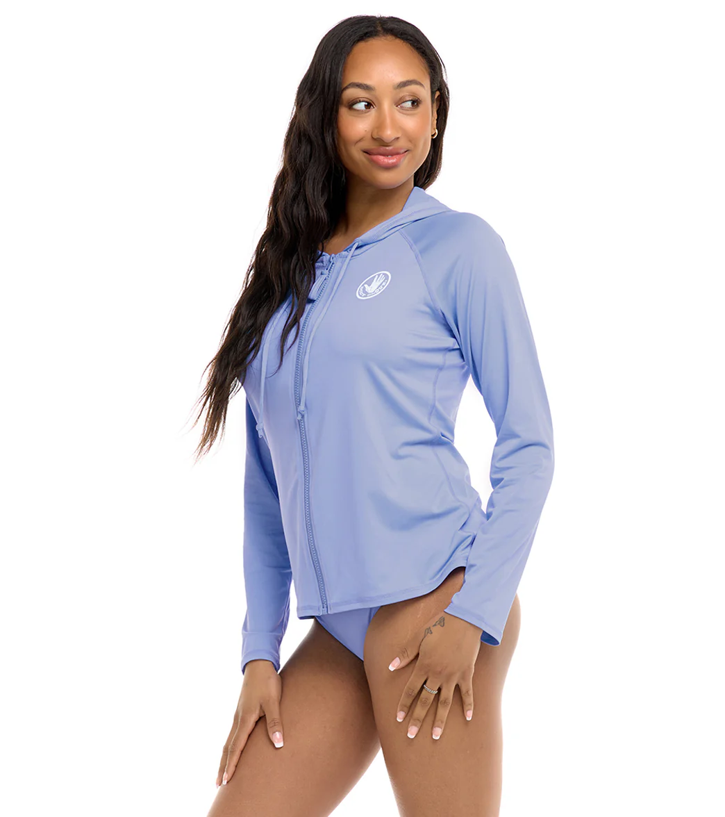 Body Glove Women's Smoothies Mandie Hoodie Rash Guard - Image 50