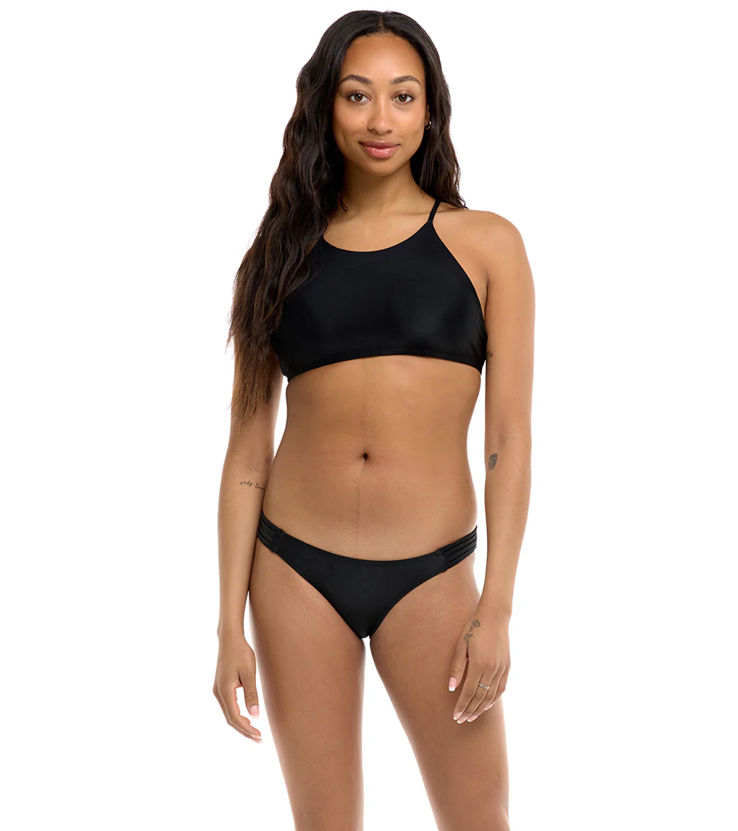 Body Glove Women's Smoothies Shadow Alesha High Neck Bikini Top - Image 24