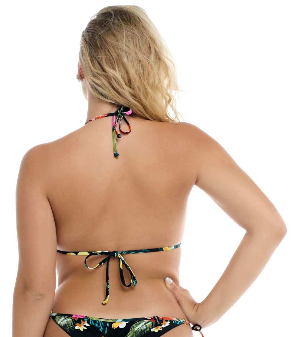 Body Glove Women's Tropical Island Dita Triangle Bikini Top - Image 3