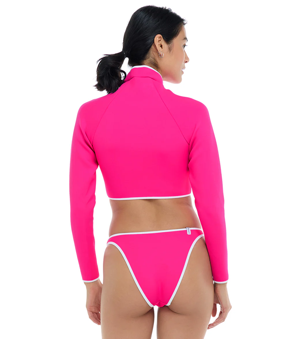 Body Glove Women's Undersea Modern Love Crop Rash Guard - Image 3