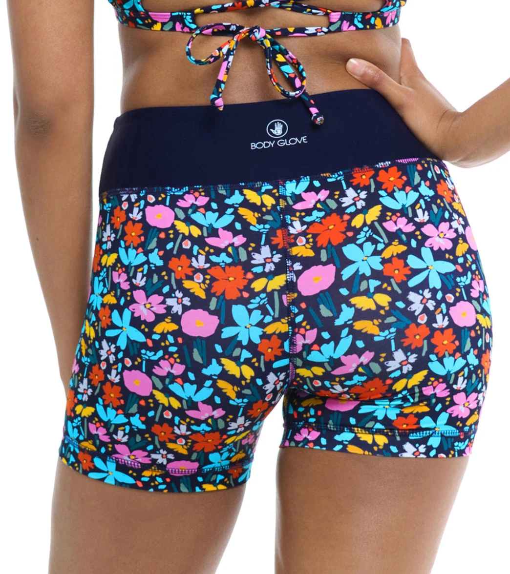Body Glove Women's Vivid Field Speedy Swim Short - Image 4