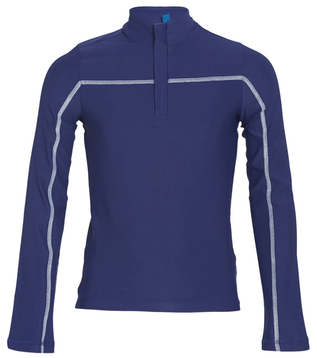 Cabana Life Boys' Long Sleeve Performance Top Rash Guard (Little Kid, Big Kid) - Image 5