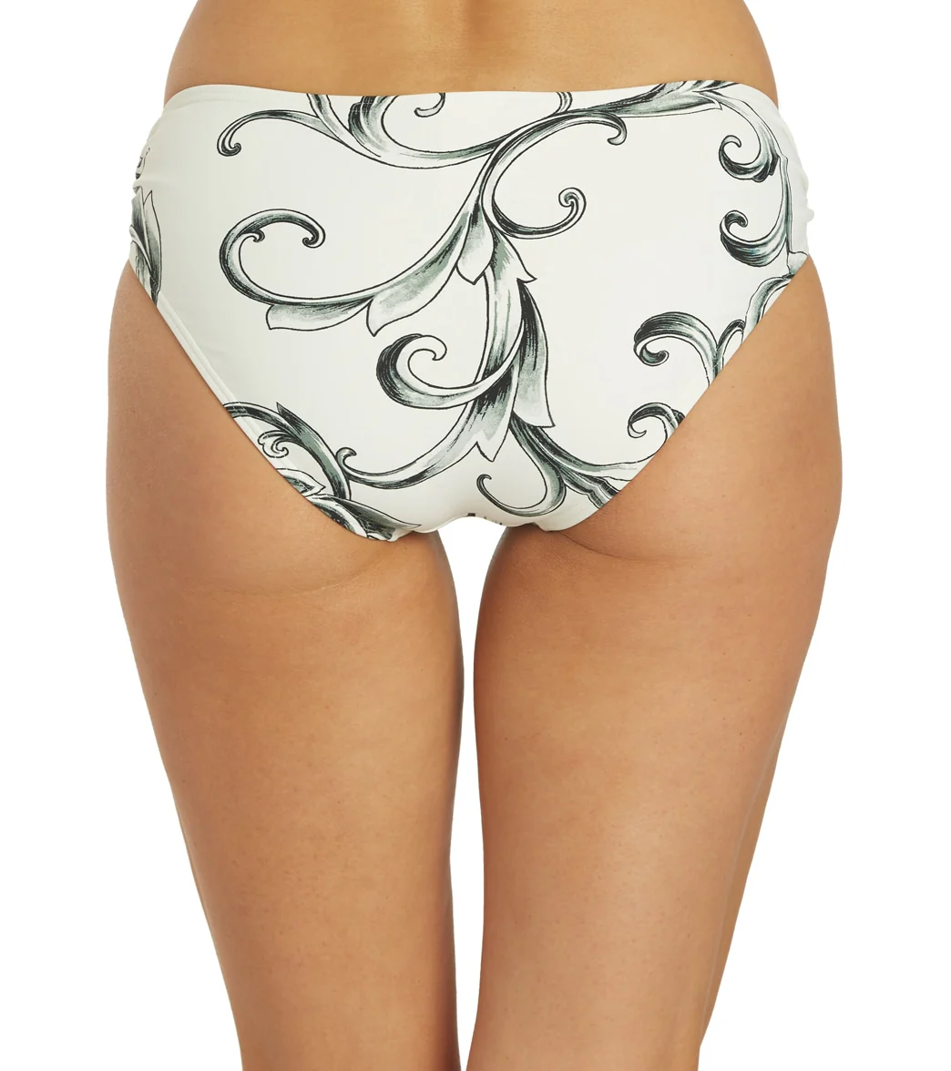 Carmen Marc Valvo Women's Castello Scroll Ring Side Bikini Bottom - Image 3