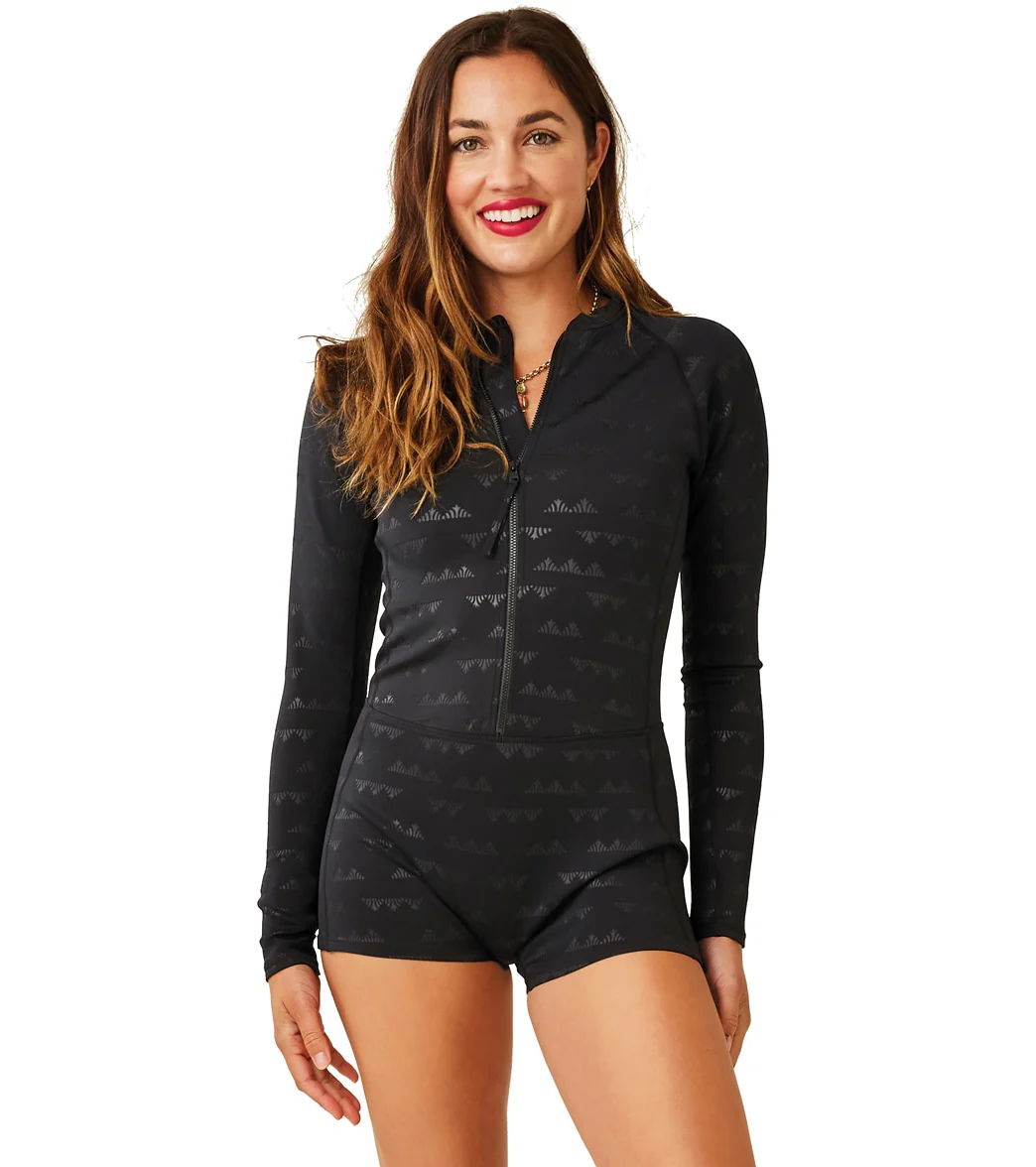 Carve Designs Offshore Long Sleeve Insulated One Piece Swimsuit