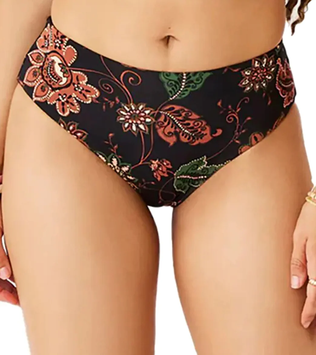 Carve Designs Women's Pipa Mid Rise Cheeky Reversible Bikini Bottom - Image 9