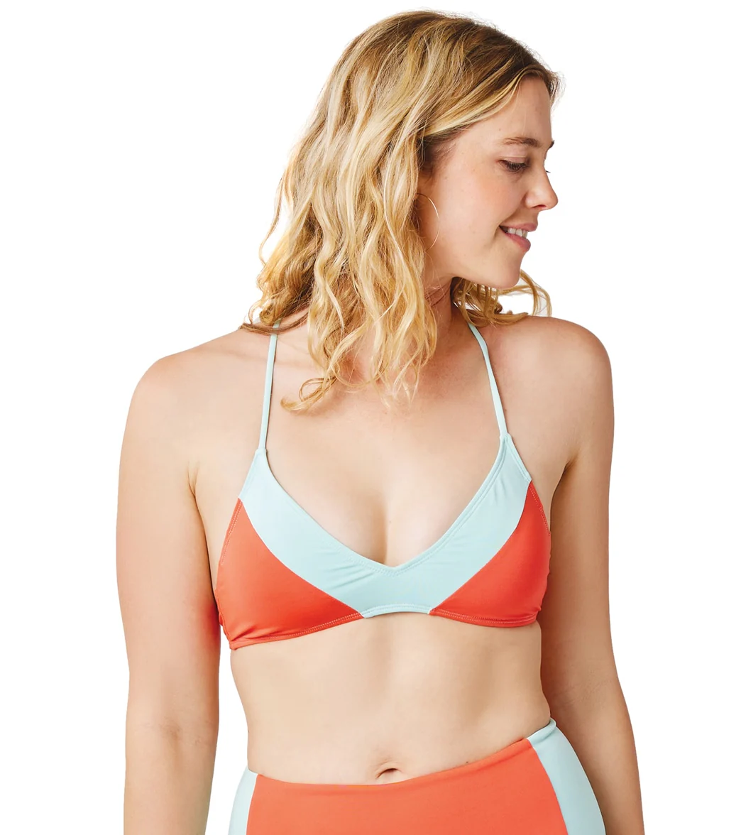 Carve Designs Women's Tamarindo Colorblock Bikini Top - Image 9